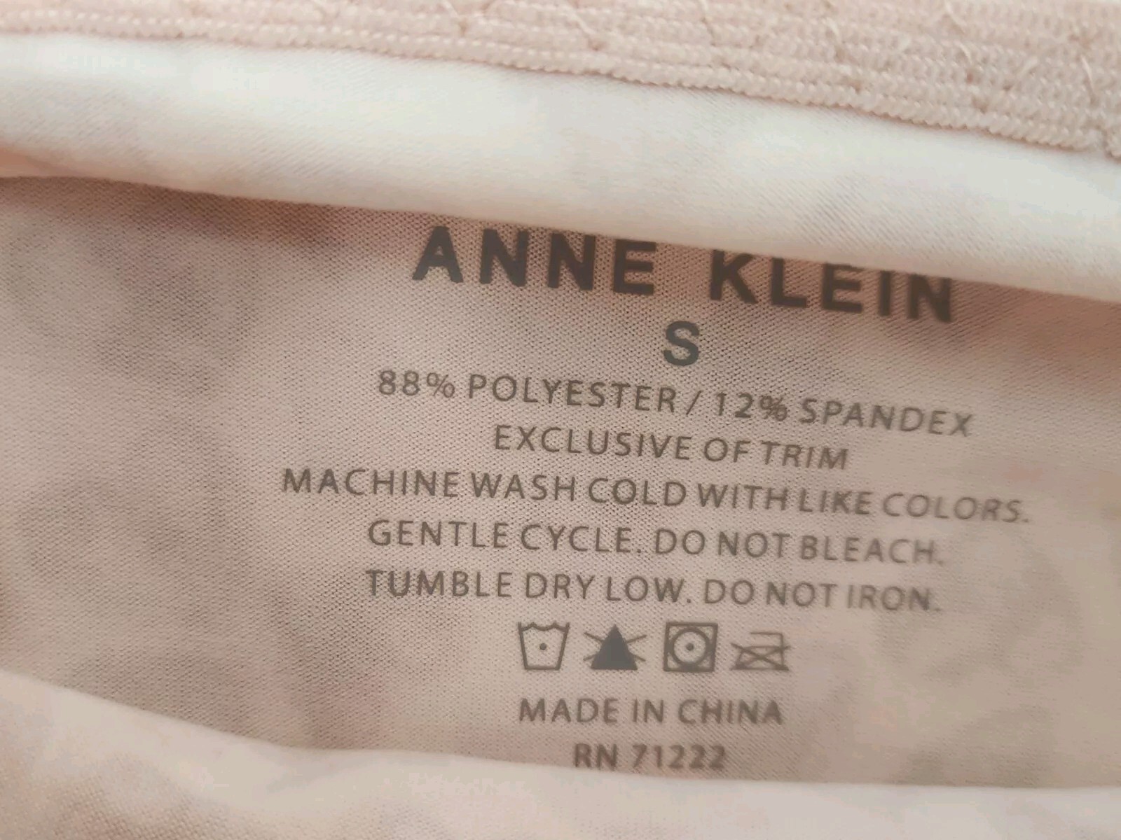 ANNE KLEIN 3 Pk Womens S M L XL Soft Microfiber Brief Panties Brown Beige Pink