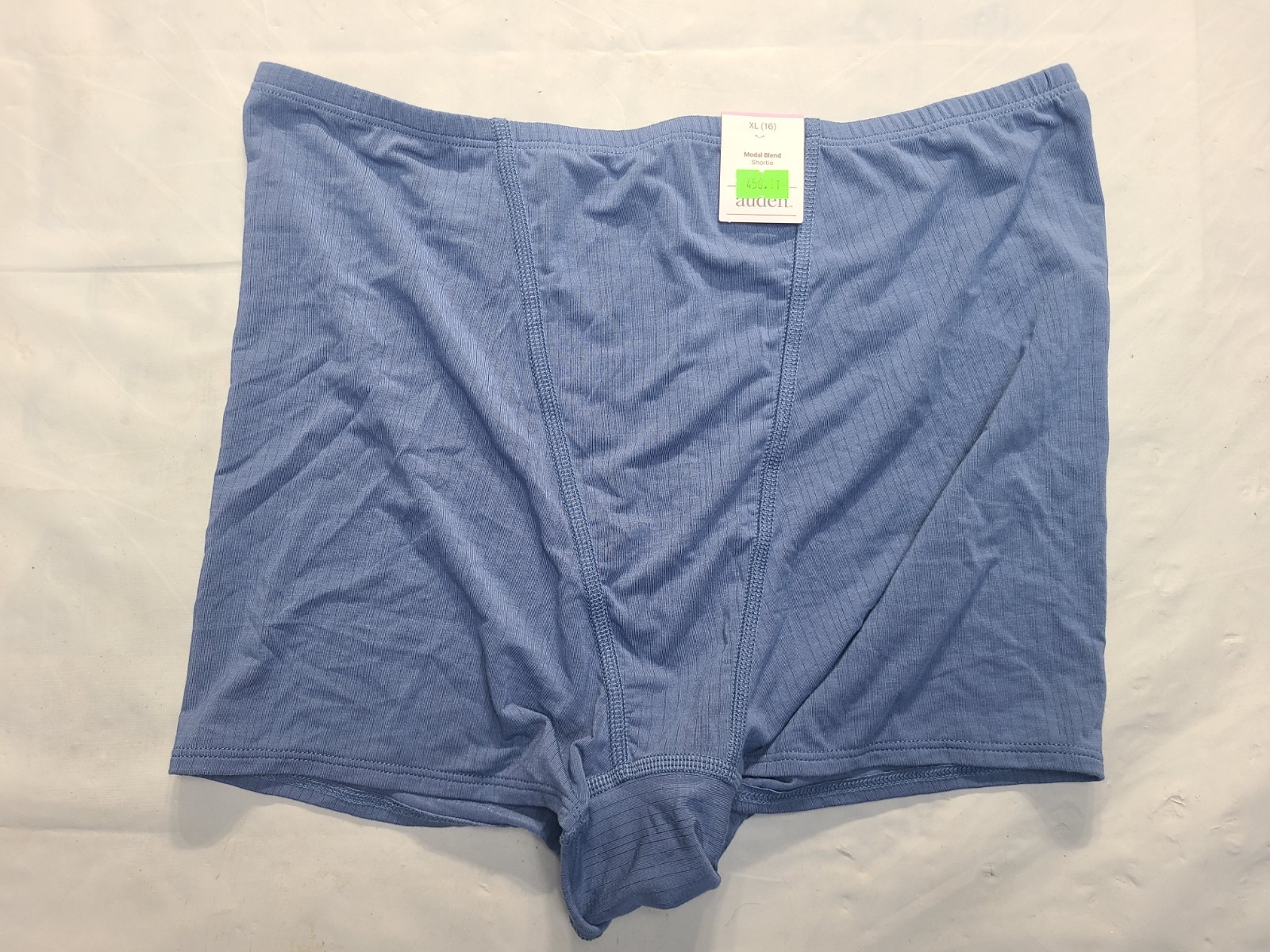 Women’s Modal Blend Shortie Underwear Auden Dark Blue High Rise Size XL