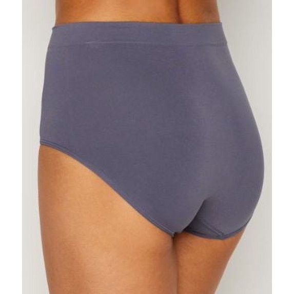 Bali Womens One Smooth U Brief Style, Blue, Size L 0435