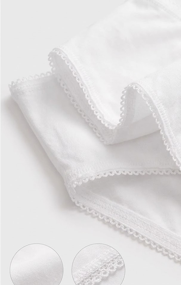 Ladies TU 5 Pack White High Leg Briefs Plus Size Knickers Cotton Rich Stretch