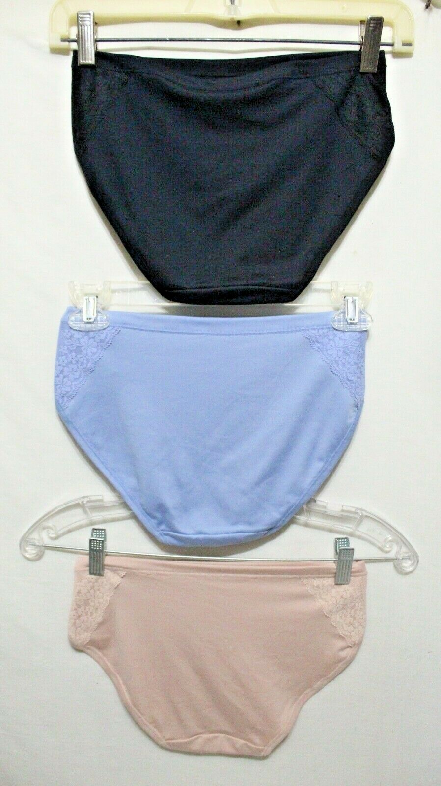 ARIA INTIMATES womens pantie size M mid rise pack of 3 style 640969 stretchy NEW