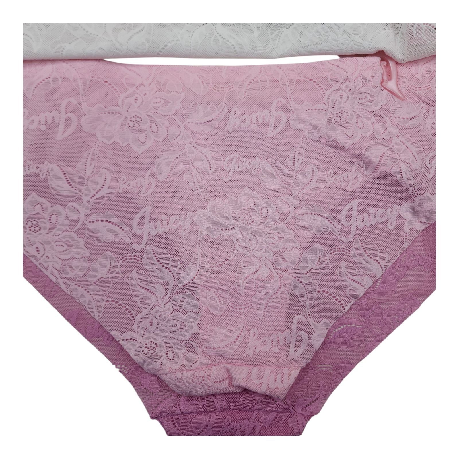 Juicy Couture Womens Lace Panties 5-Pack XL Nylon & Spandex Intimates
