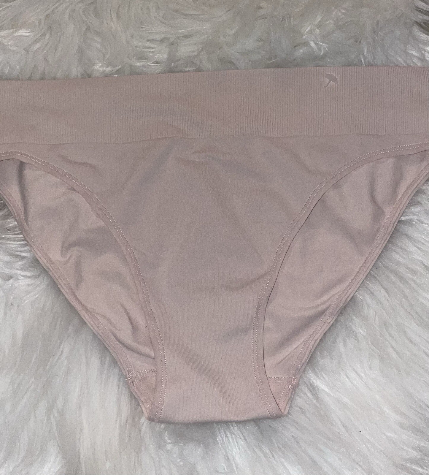 Maidenform DM2317 Bikini High Leg Panties Stretch Smoothing High Cut M Pink