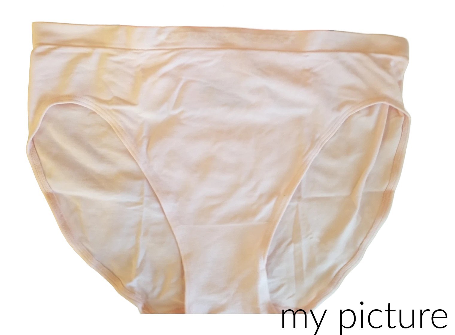 S Lt Pink SEAMLESS NO SHOW FULLCOVER Victorias Secret High Leg Waist Brief Panty
