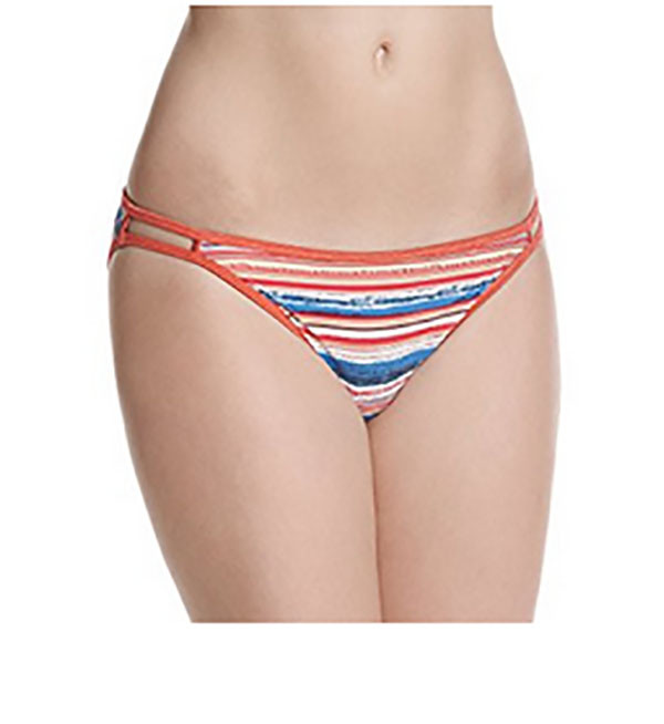 4 pack VANITY FAIR String Bikini ILLUMINATION 18108 mixed prints PANTY – 6 / M