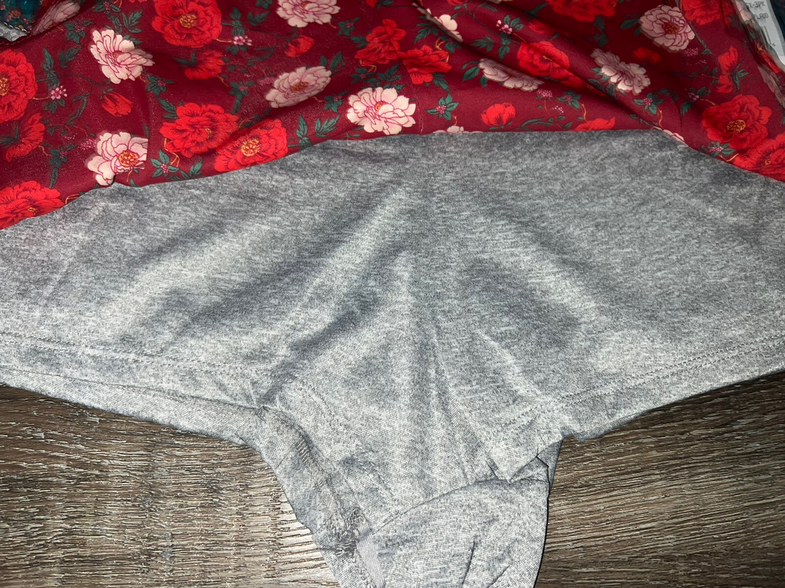 Paris Blues 3-Pair Womens Boyshorts Underwear Panties Polyester Blend (B) ~ 1X
