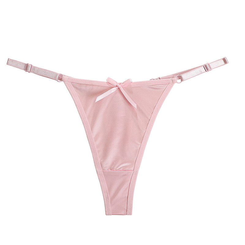 Pack Of 6 Sexy Ladies Womens Satin Panties Thongs G string Underwear Lingeries