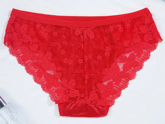 5 Pack Satin & Lace Brief Cheeky Panty Hot Sexy Naughty Fun Flirty Size 2XL 🔥