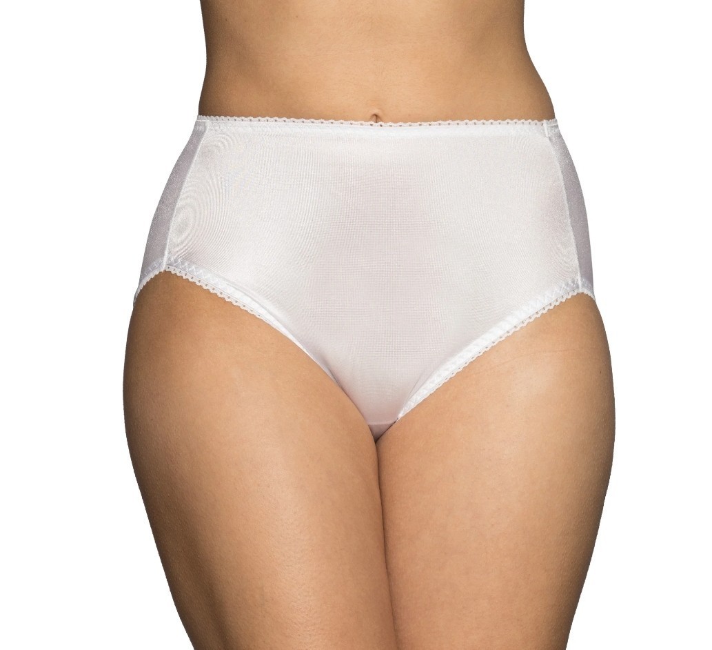 Vanity Fair Radiant Undershaper Underwear Womens S5 to 5XLHi-Cut 3 Pk Multicolor