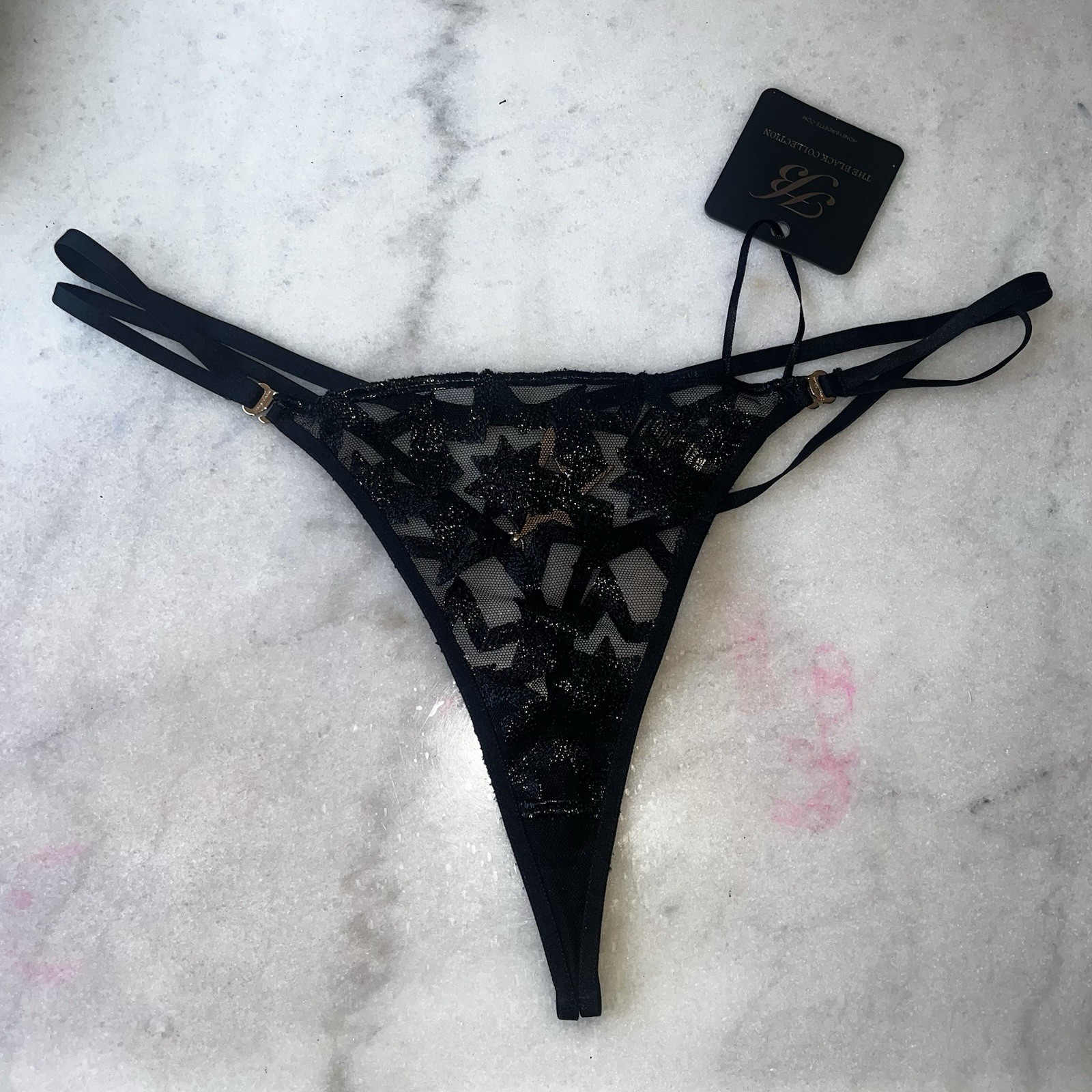 New honey birdette Freddie thong size Large
