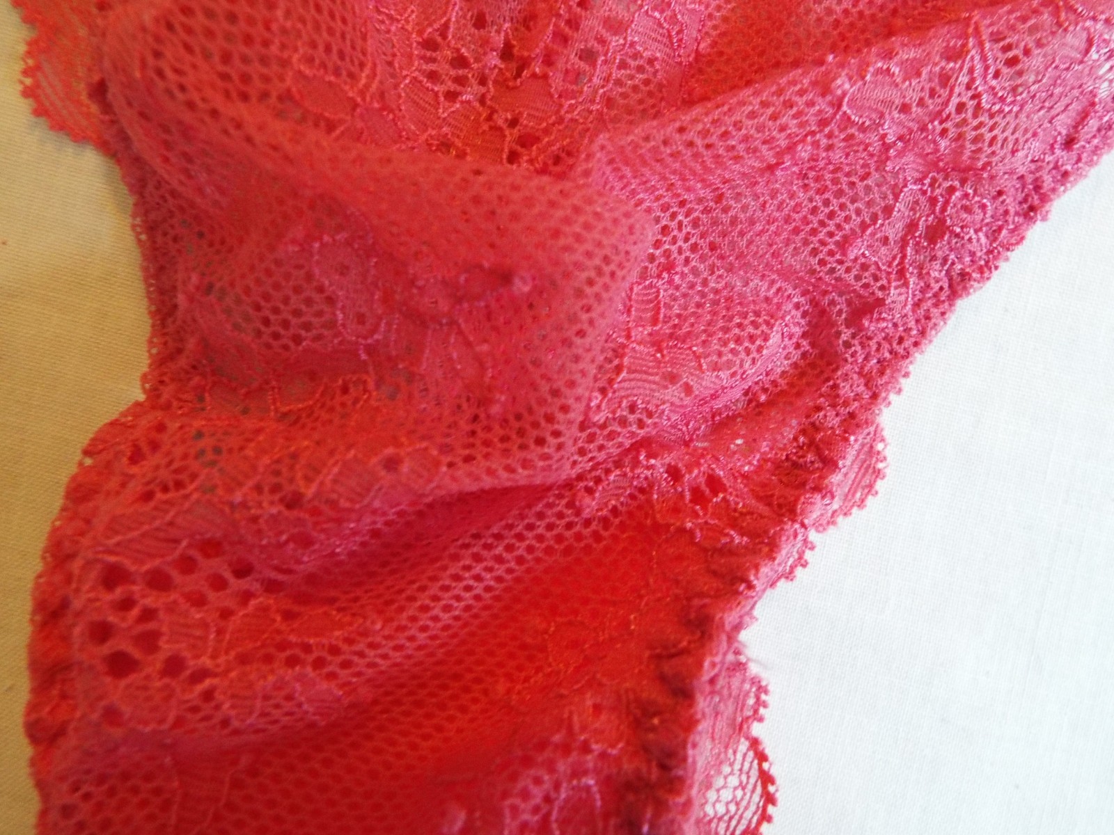 NWT Victoria’s Secret Wicked Unlined Lace Teddy L Pink