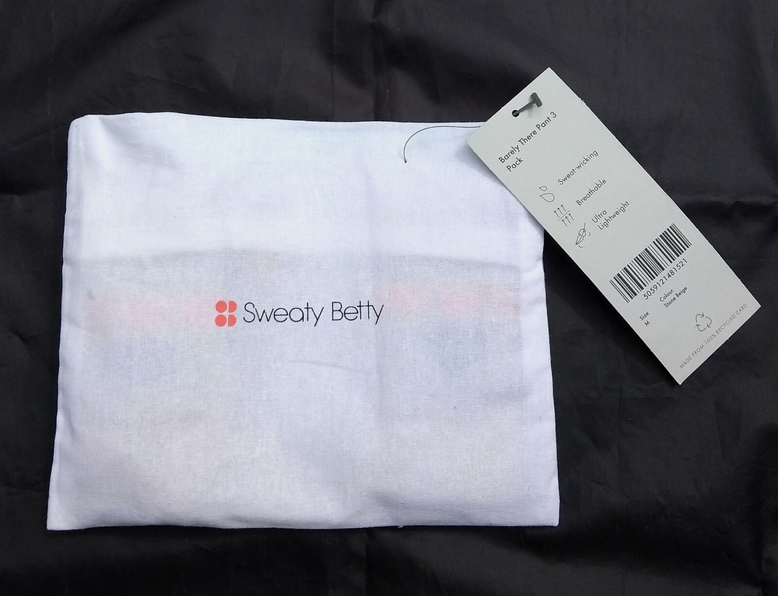 Sweaty Betty Knickers Pants Barely There 3 Pack Nude White Size XS – 3XL 8-22