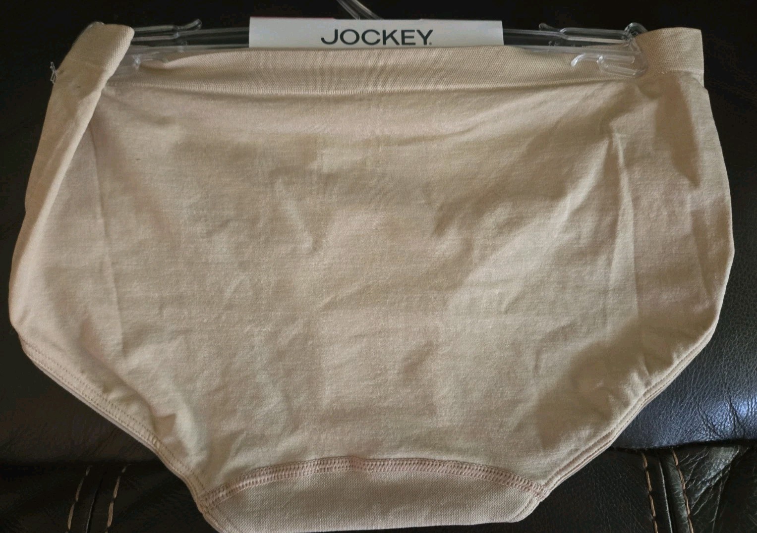 NWT 6/7 JOCKEY SMOOTH & SHINE Panties 2187 Beige/Nude $11.50