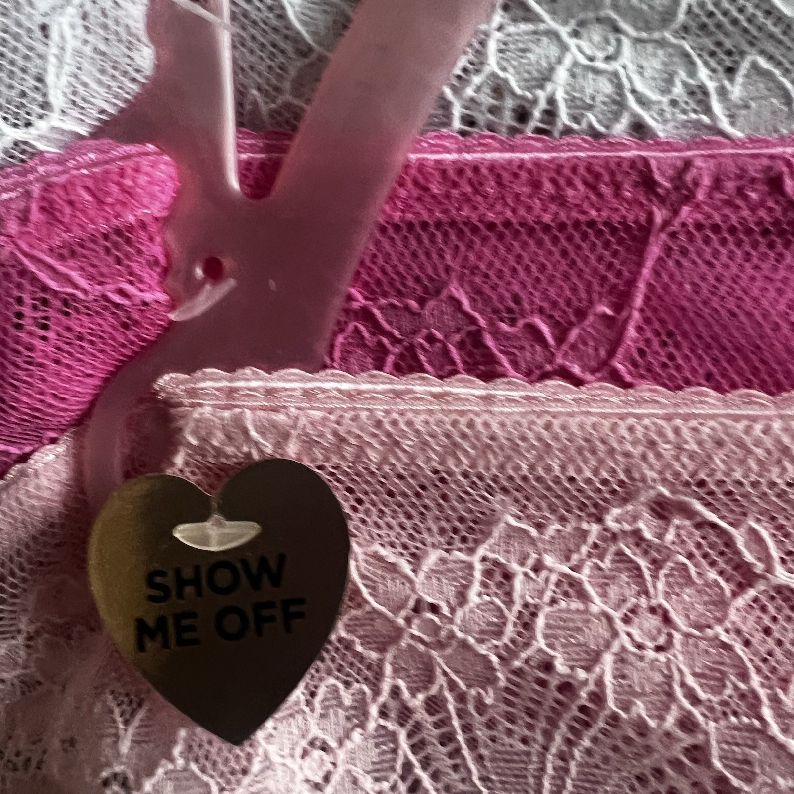 SiZE L – juicy couture 5 PACK INTIMATES Panty Color:Pink Peach Black White Brown