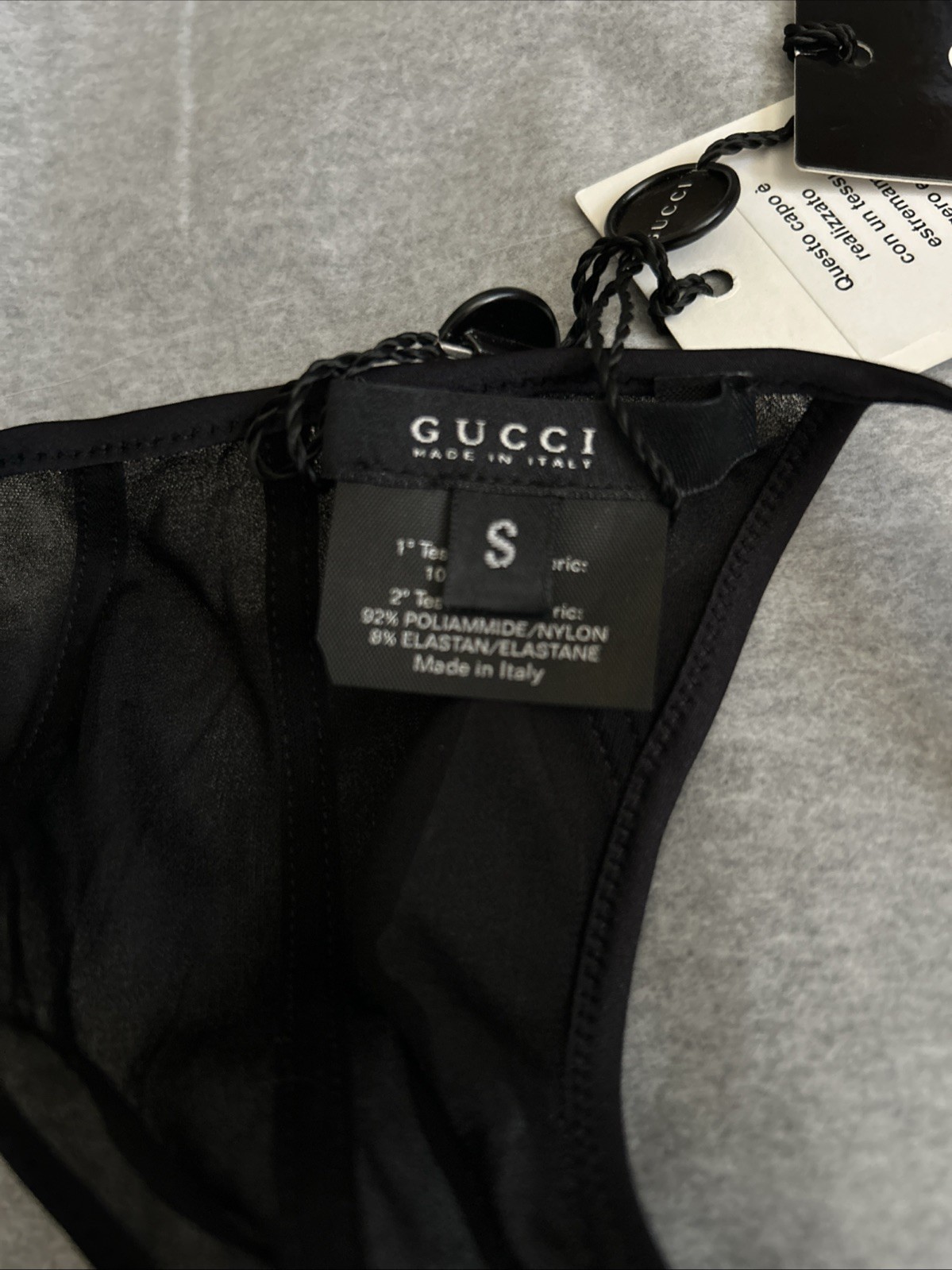 Gucci Tom Ford Thong Lingerie Underwear Panty Includes Box & Ribbon New With Tag
