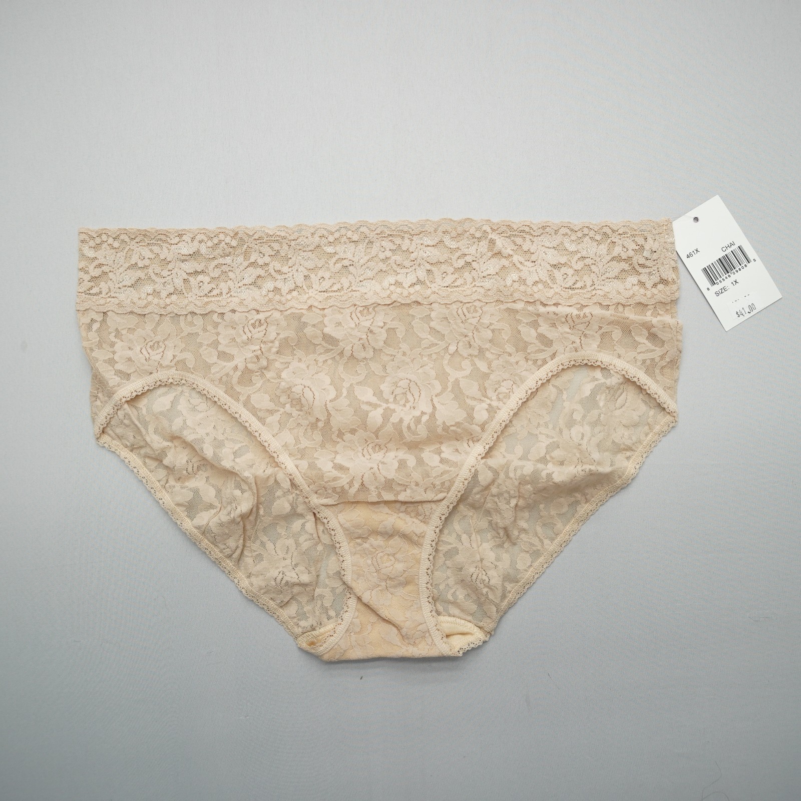 Hanky Panky Women’s Lace French Brief Panties Size 1X Chai NWT