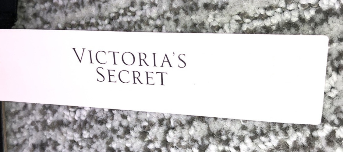 Victoria’s Secret Very Sexy NWT Medium Black Scatter Shine Strap Brazilian Panty