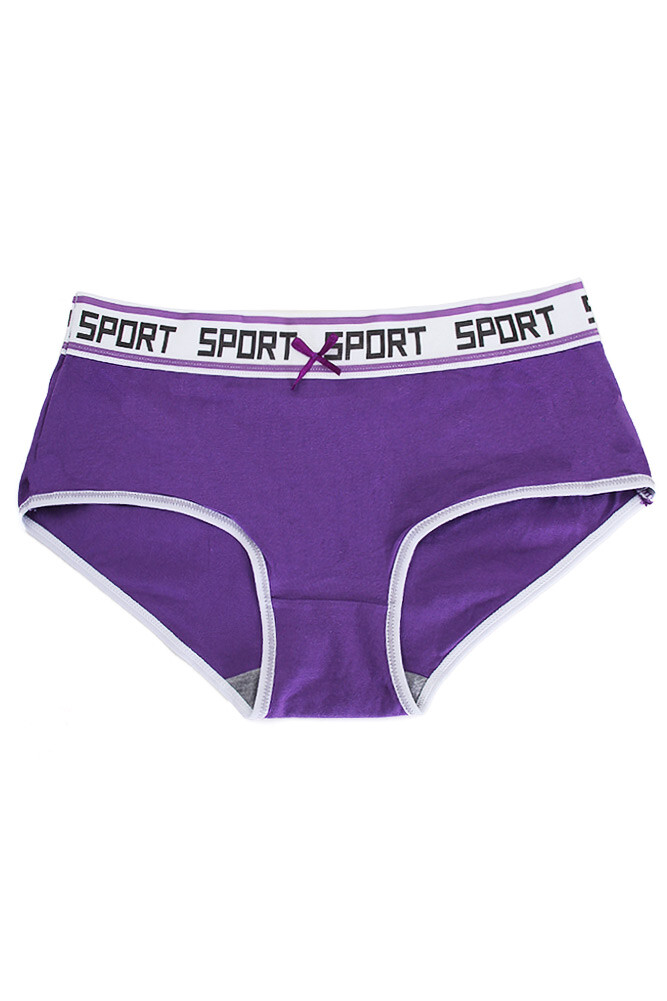 ScarvesMe 12 pack Women’s Assorted Sport Band Cotton Sexy Hipster Panties