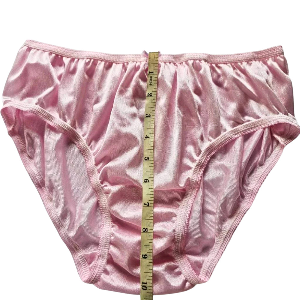 Set of 7 Bikini Panties XL Nylon Jersey Soft Stretch Waist 30-40″ Unisex NEW