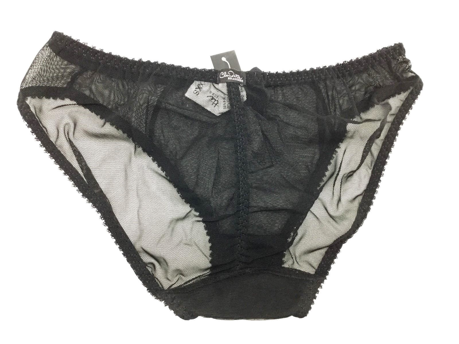 Claudette Brassiere Dessous Mesh Bikini Panty Sexy Lingerie Panties Royal Black