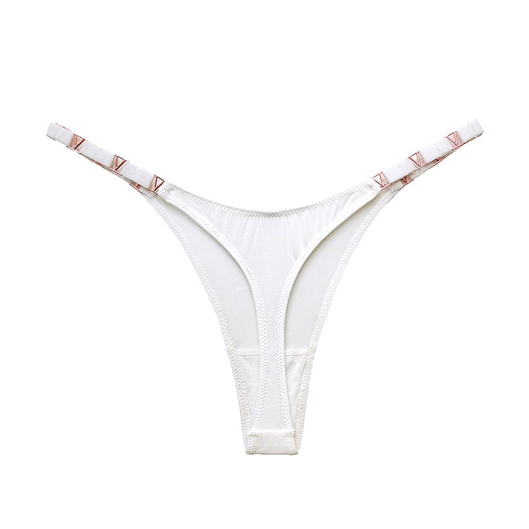 5 Pack Lot Womens Sexy Panties Thongs Bikini Ice Silky Ladies Underwear Lingerie