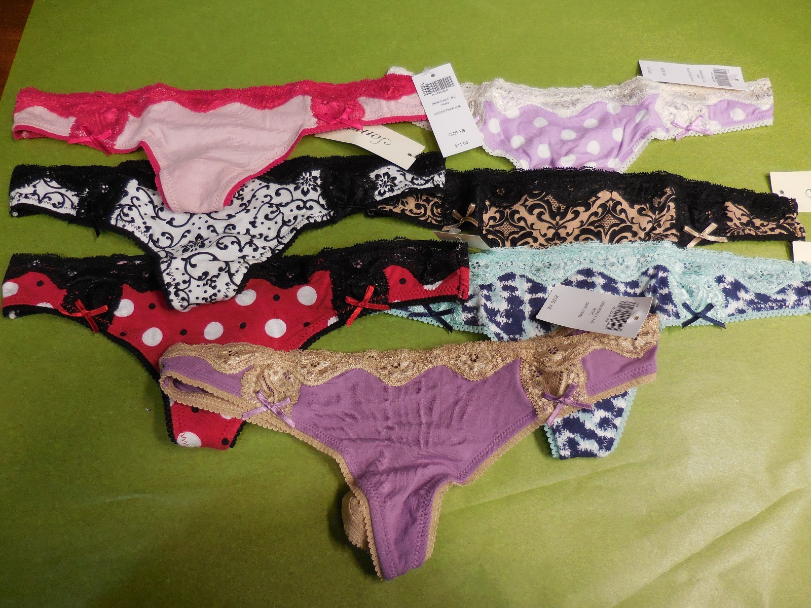 Soma Embraceable Lace Thong In XS Please Choose Color