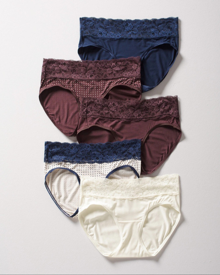 Soma Embraceable Signature Lace Hipster S Lot of 5 Chic Dot Variety Pack