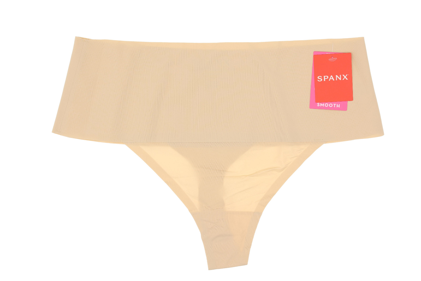 SPANX L10903 Womens Soft Nude Undie-Tectable Thong Size S