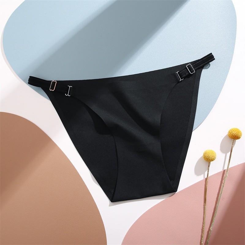 6-Pack Womens Adjustable Underwear No Show String Bikini High Cut Cheeky Panties
