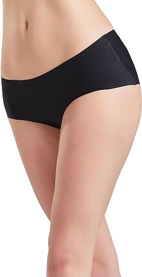 PLUMS Underwear Co. Women’s Laser-Cut Seamless Bikini Brief Underwear Panties