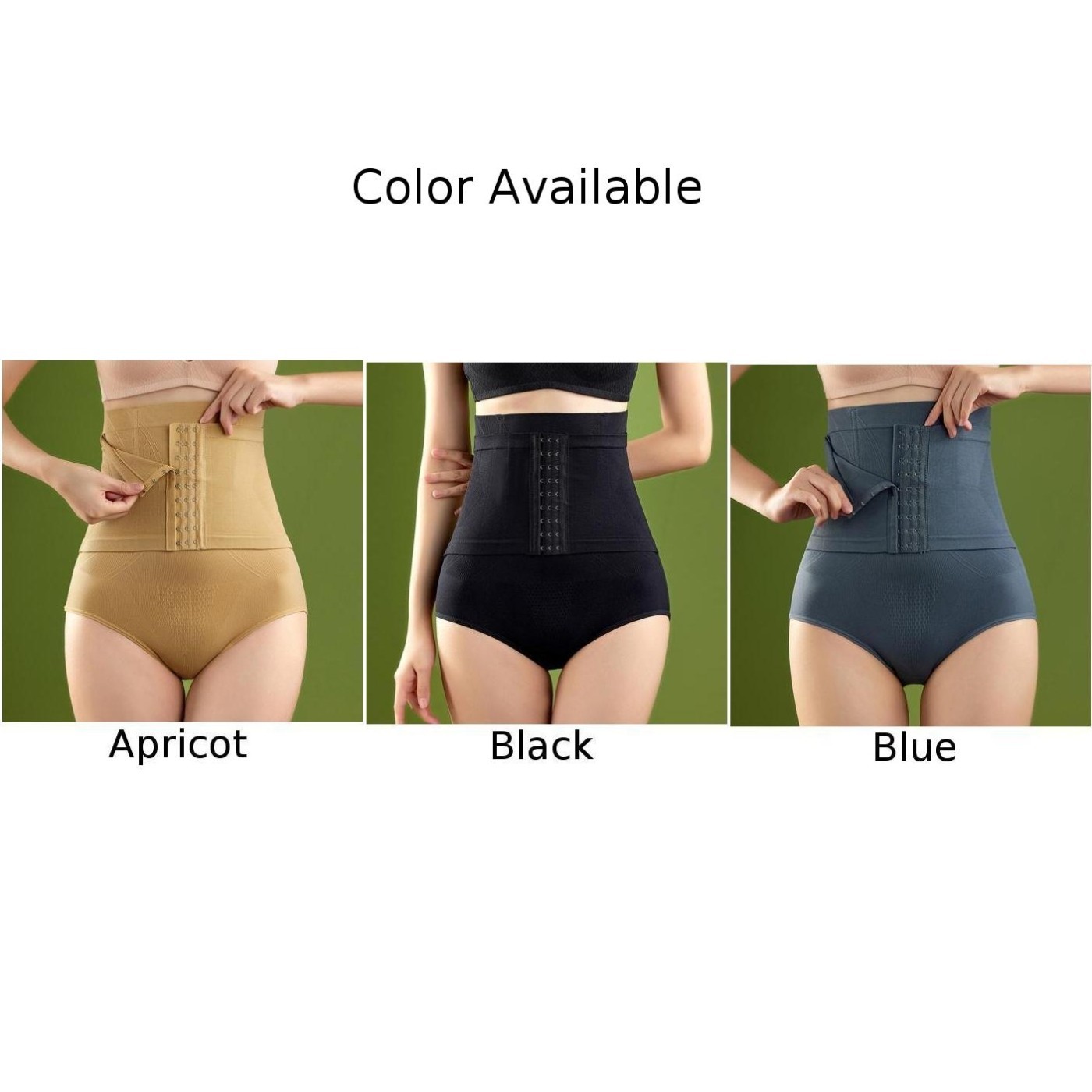 Postpartum Hip Lifting Panties with Nine Breasted High Waist for Women