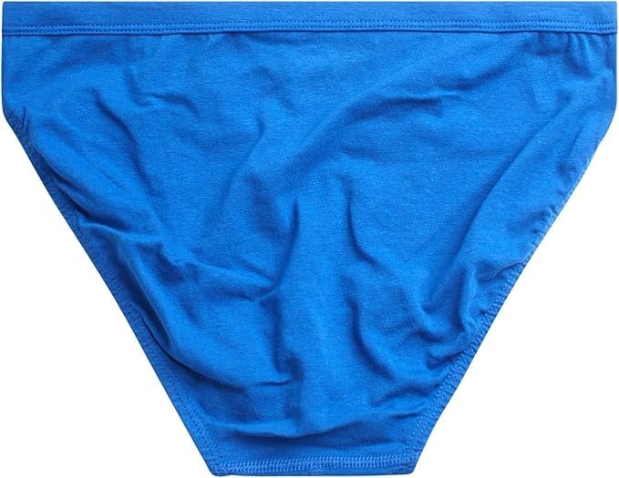 U.S. Polo Assn. Mens Bikini Small, Red/Blue/Heather Grey/Magenta- String