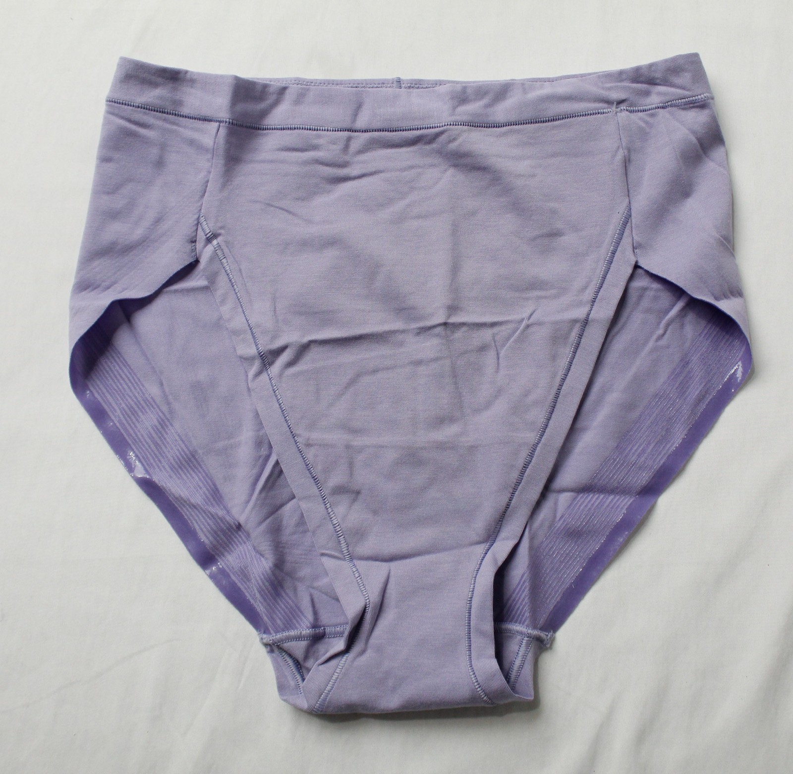Soma Women’s Vanishing Edge Cotton Bikini Panty NN7 Jacaranda Purple Large NWT
