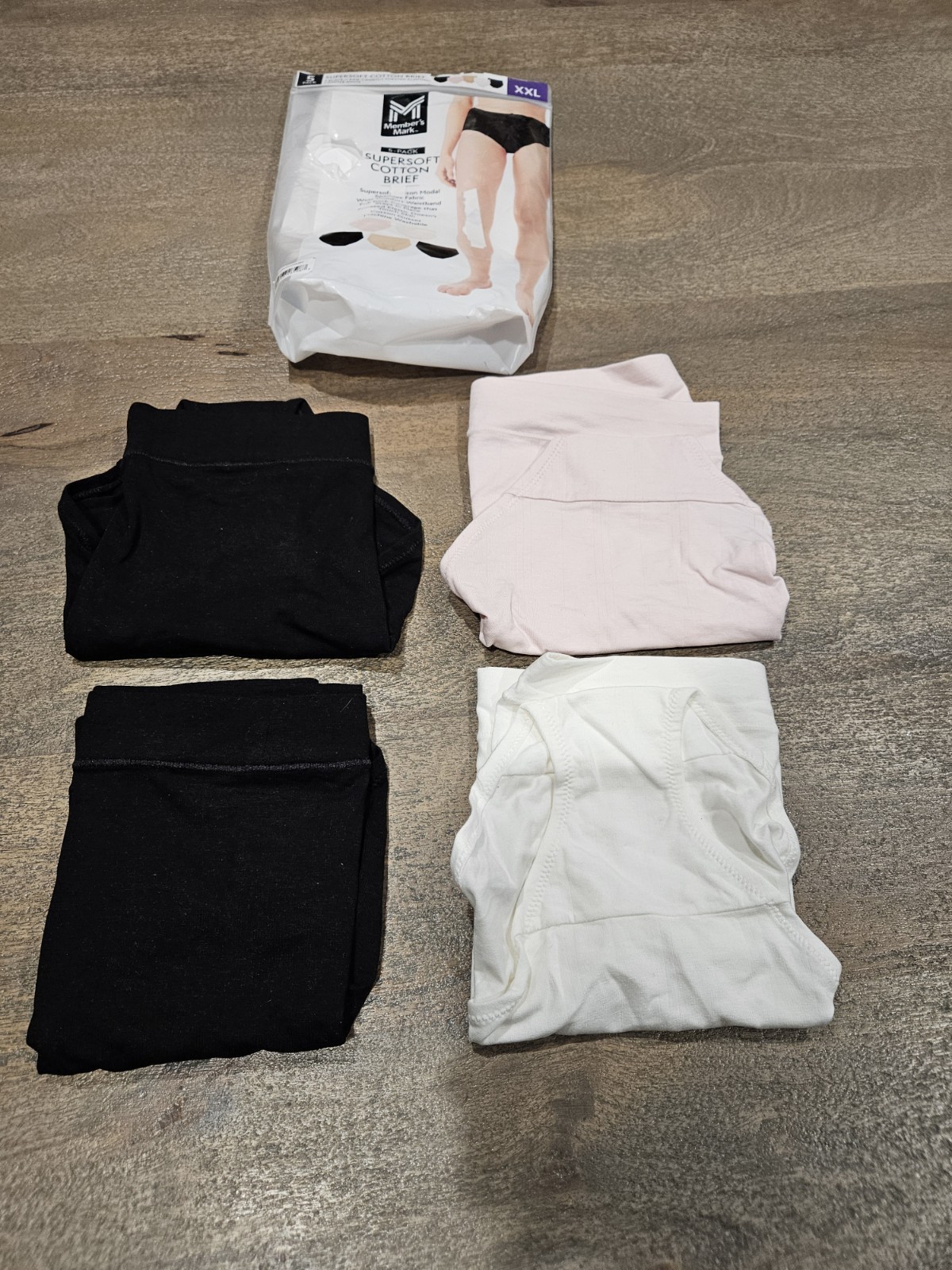 Member’s Mark Women’s Supersoft Cotton Brief Size XXL Basic Pack