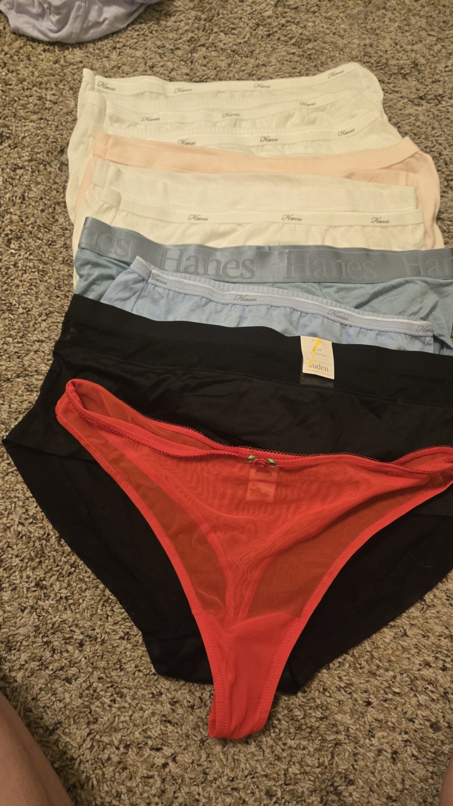 Women’s Underwear Lot – 9 XL + 1 1X (10 Total) Mixed Colors NWOT