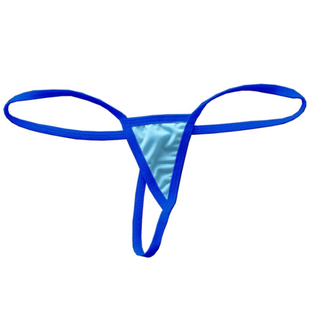 Women Skinny Panties Low Waist Thongs Lingerie Thin Block Sexy Gstring
