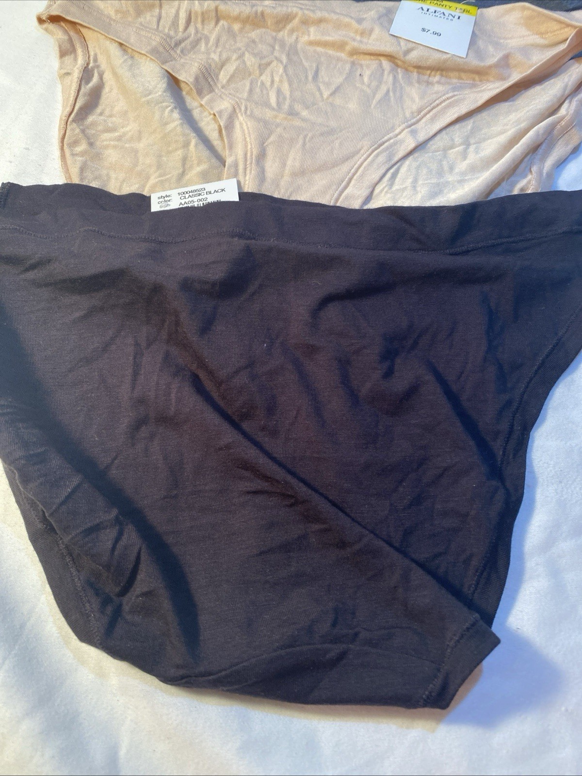Lot Of 4 Alfani Womens 2X Ultra Soft Bikini Panties Size Medium NWT