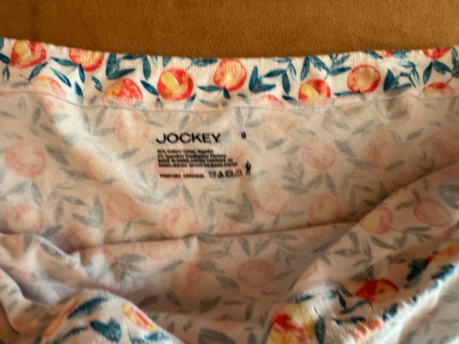 Size 9 Women’s Jockey Cotton Stretch Hipster 4882 Lot of 2 pair underwear print