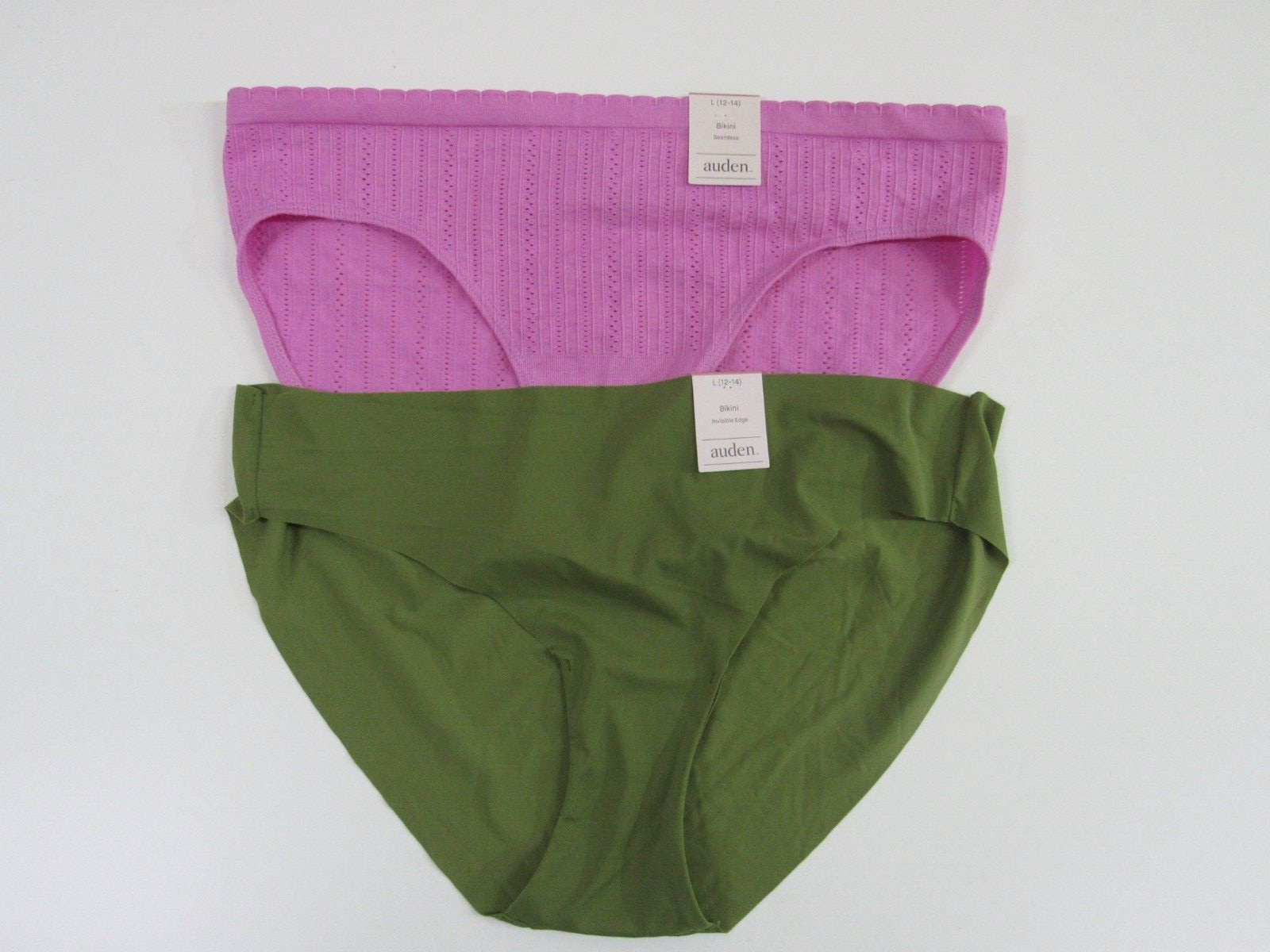Women’s Variety Bikini 2 Pack Panties – Auden – Large 12-14