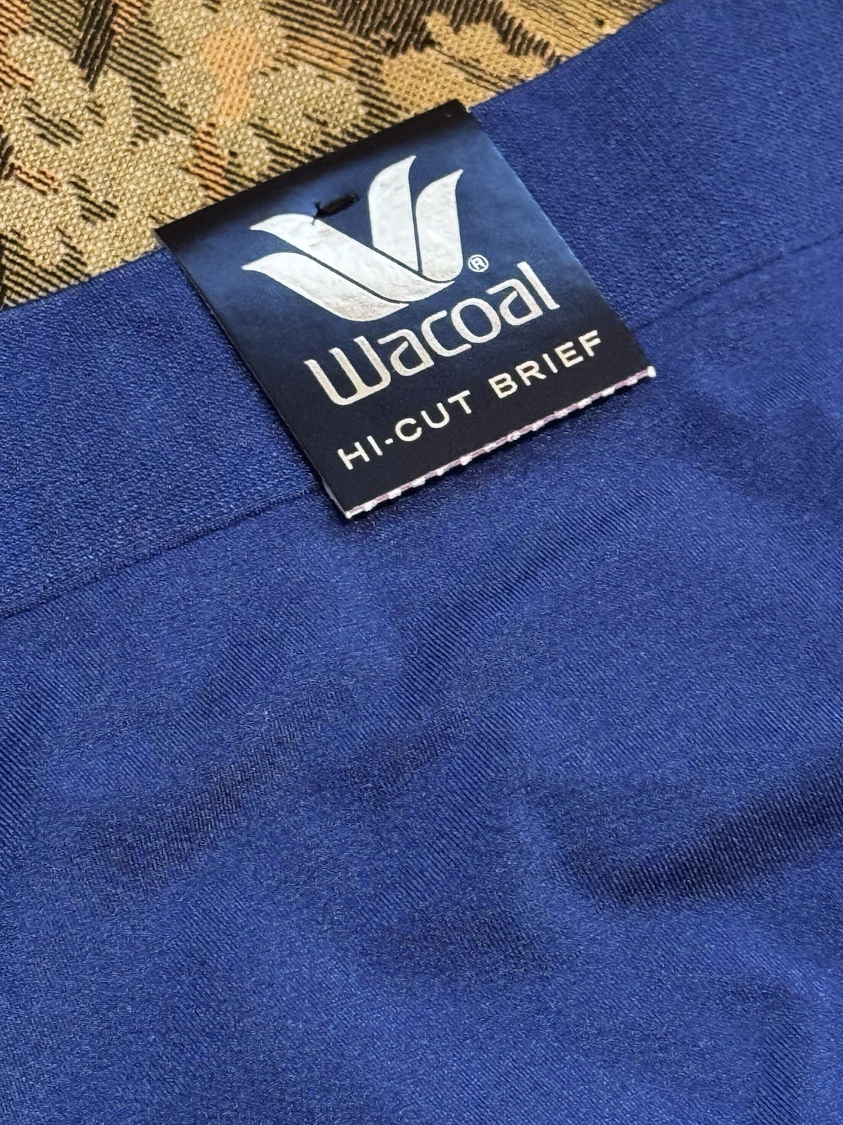 WACOAL 834175 ~ MONACO BLUE ~ B-SMOOTH HI-CUT BRIEF PANTIES ~ SIZE XXL 2X