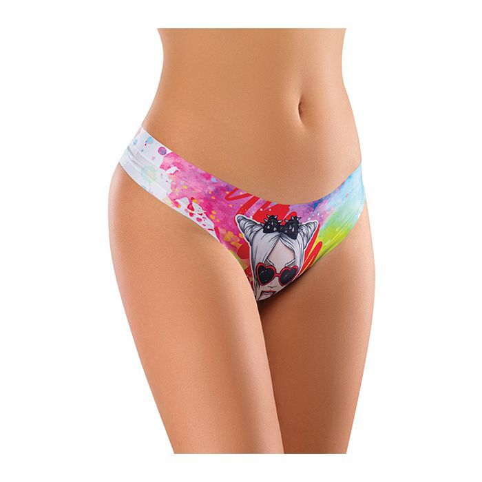 Mememe Cabal Jade Printed Thong