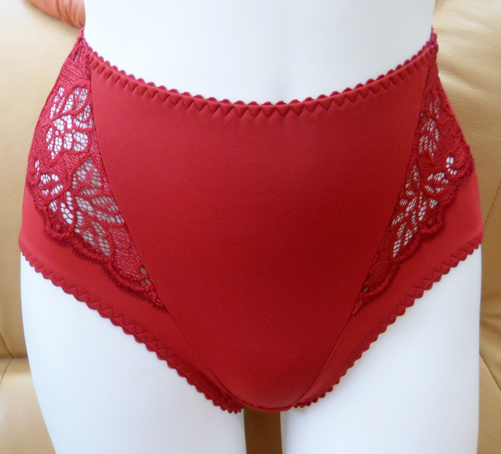 PANTIES LIGHT SHAPER MADE IN EUROPE HI-WAISTED FULL COVERAGE COTTON BLEND L 2XL