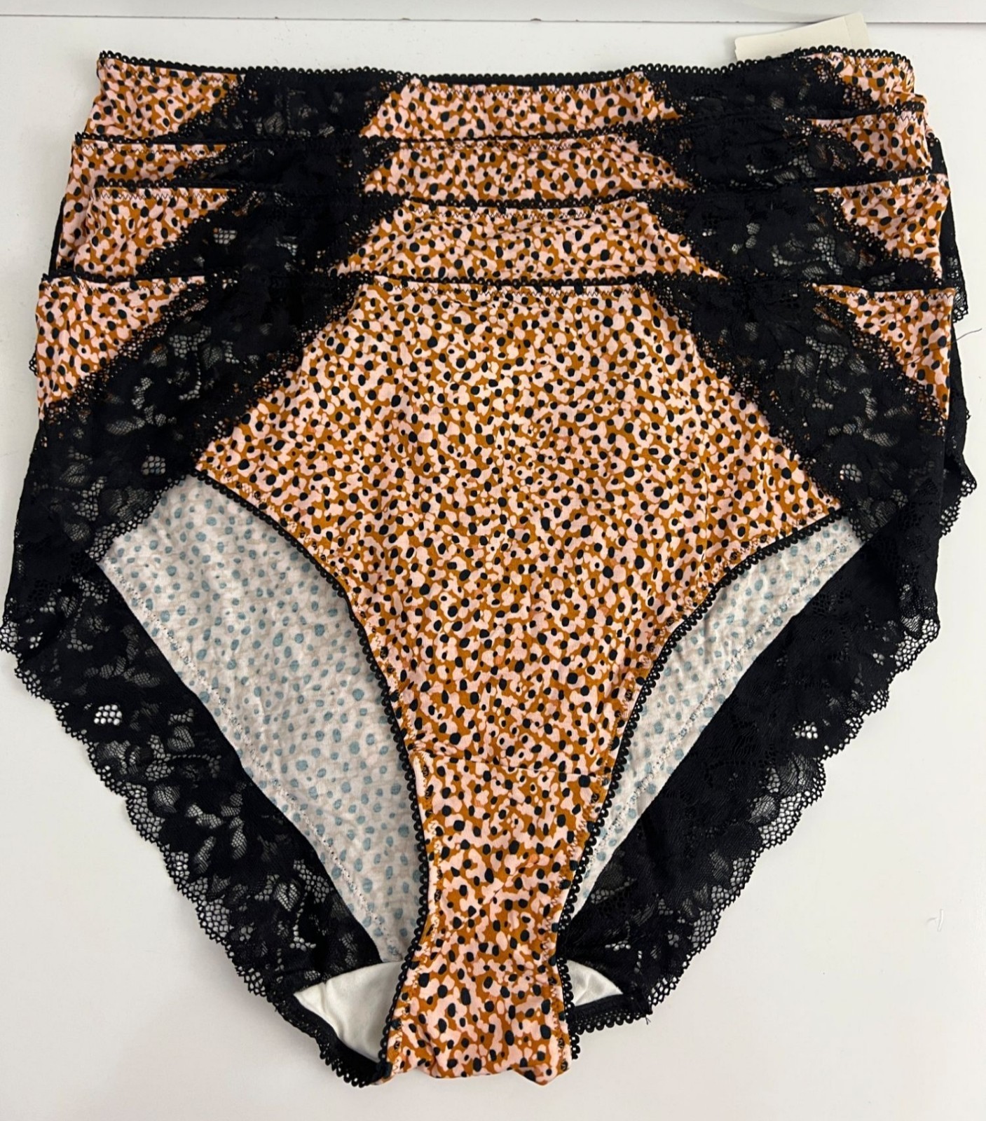 NWT Soma Embraceable Signature Lace High Leg Brief Panties 570326280 Size XXL