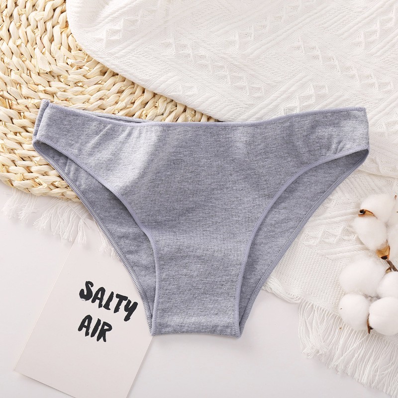 4 Pack Lot Womens Cotton Panties Briefs Comfortable Underwear Lingeries Bikinis
