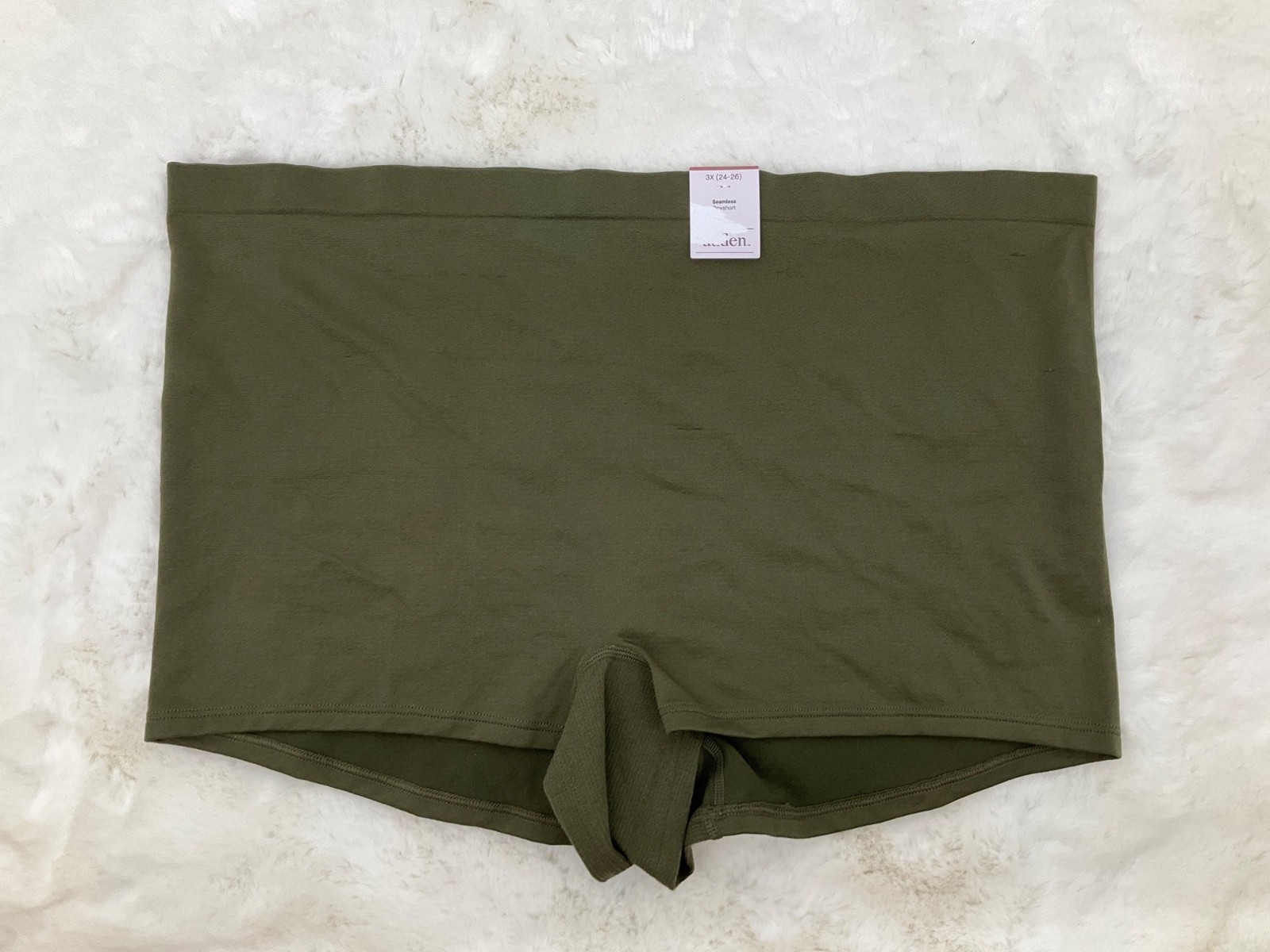 AUDEN size 3 X (24-26) 6-pr Panty Lot 2 Bikini, Hipster, 2 Briefs & Seamless Boy