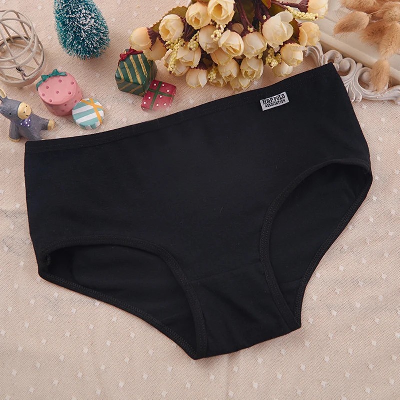 MAXI Briefs Knickers Basic+ 7 Pack 95% Cotton Lingerie High Rise