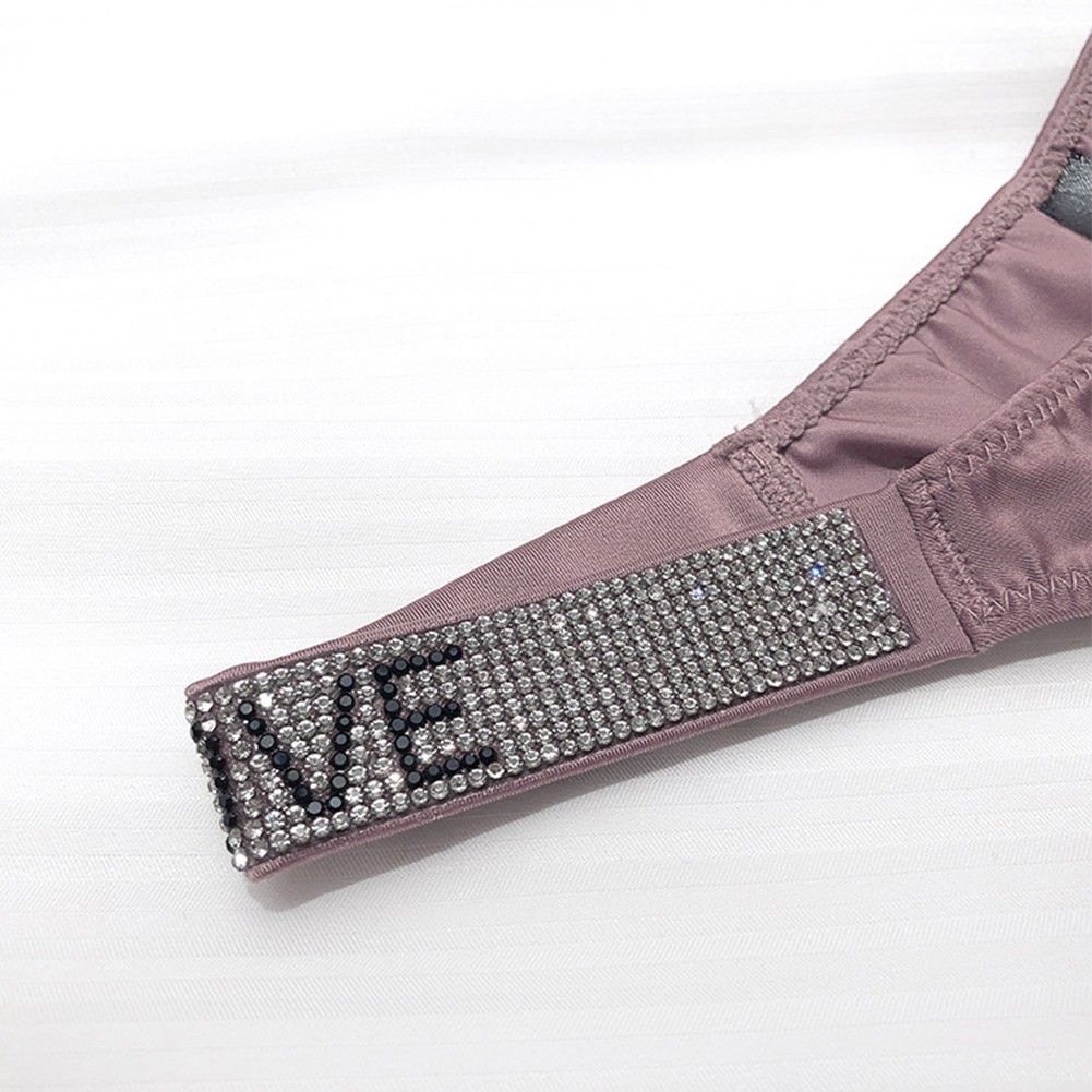 Women’s Sexy High Cut G String Thong Underwear for lingerie Shiny T Back Panties