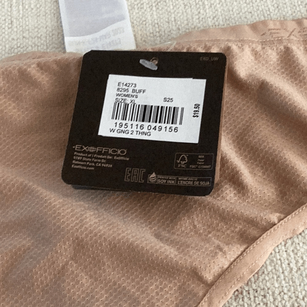 ExOfficio Give-N-Go 2.0, Size XL, Buff, NWT