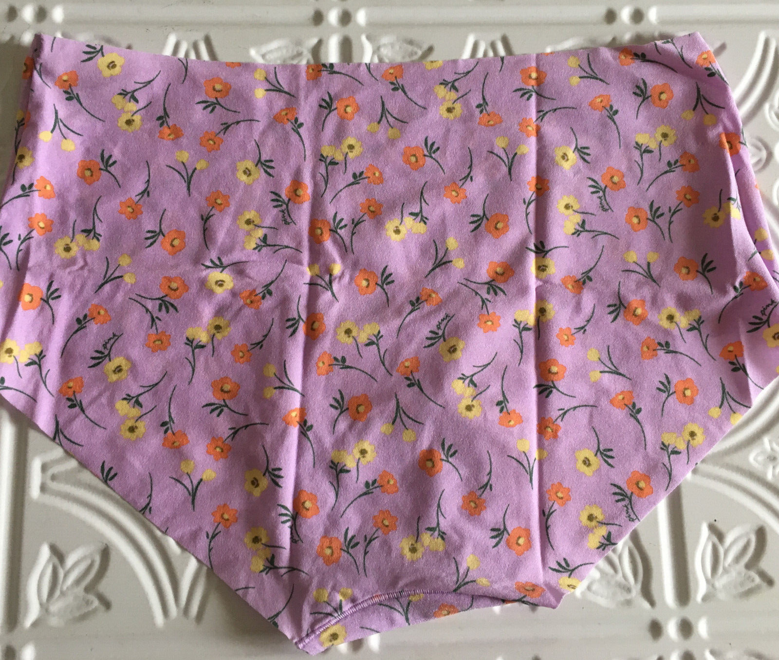 Victoria’s Secret PINK Shortie Panties Women’s XL Lavender Floral No Show NWT