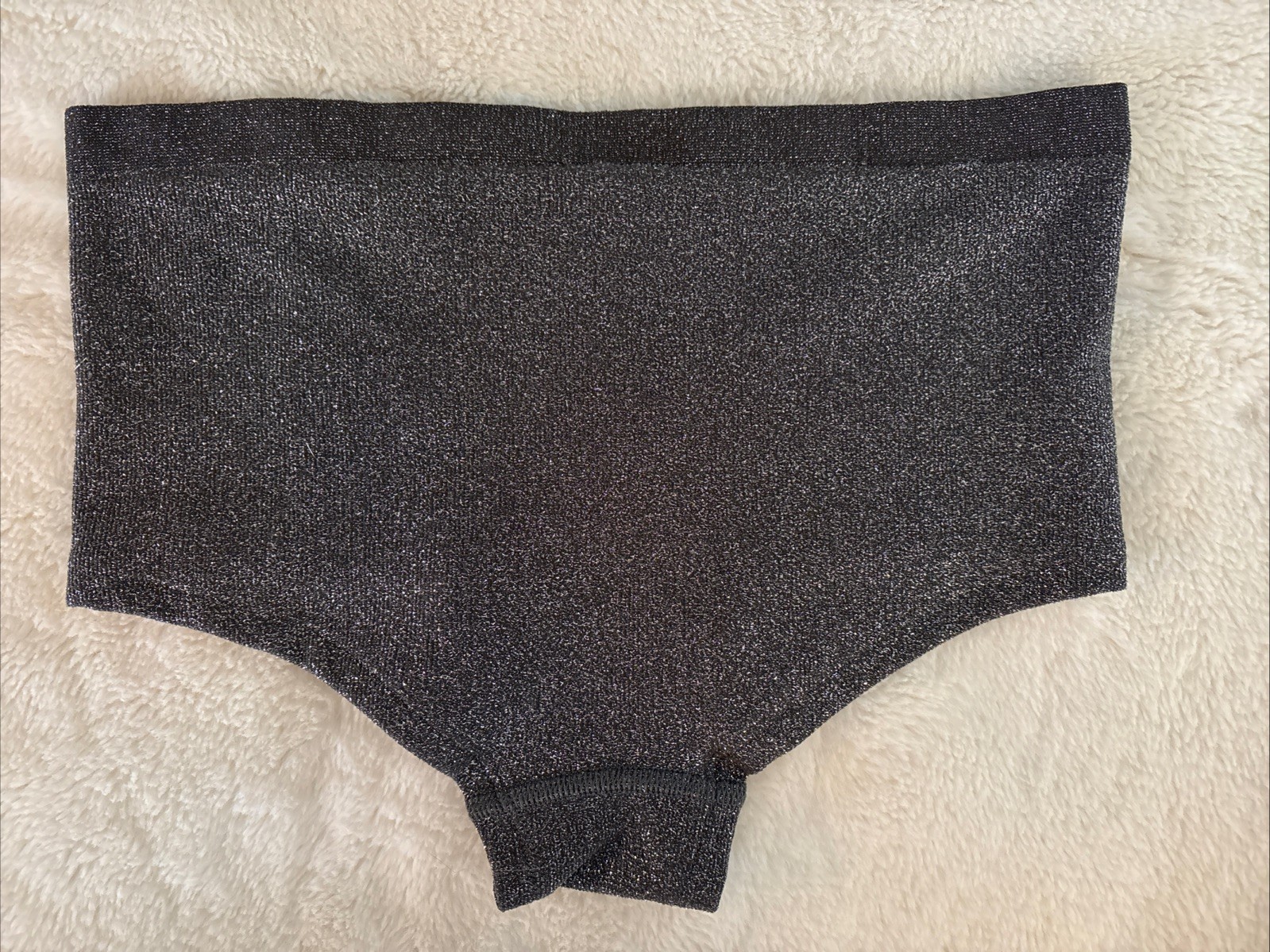 Anthropologie Panty Panties Seamless Lurex Hipster Brief Gray Shimmer XXS XS NWT